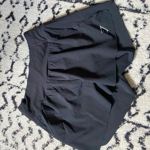 black loose fit gymshark shorts
